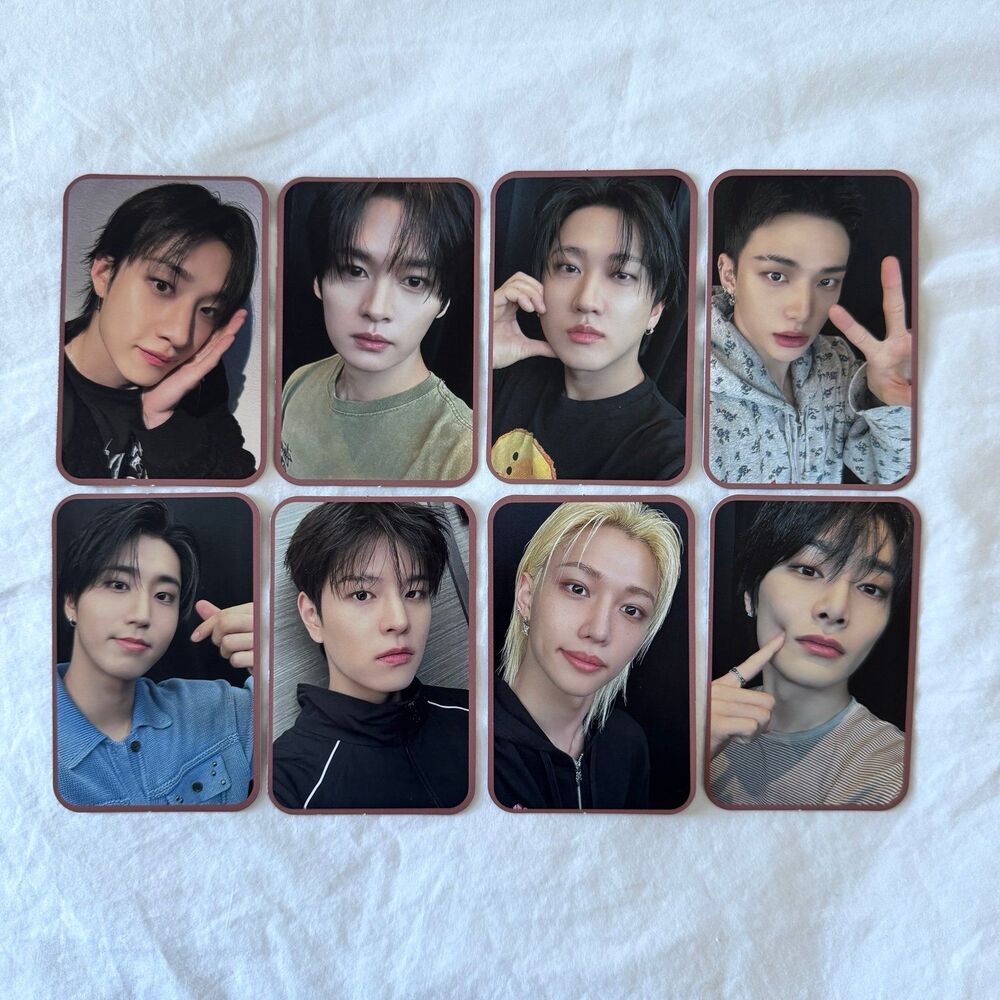 Stray Kids Fandango Movie Dominate Experience OT8 Set Photocards